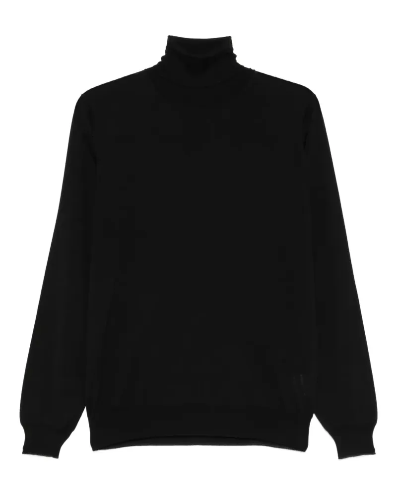 LARDINI Pullover mit Rollkragen - Schwarz Schwarz