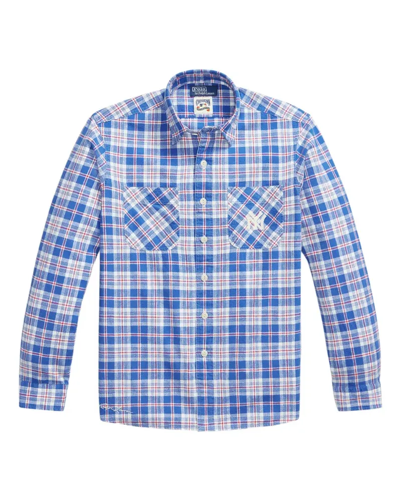 Ralph Lauren Kariertes Harbour Hemd - Blau Blau