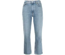 Jeans mit geradem Bein - Blau