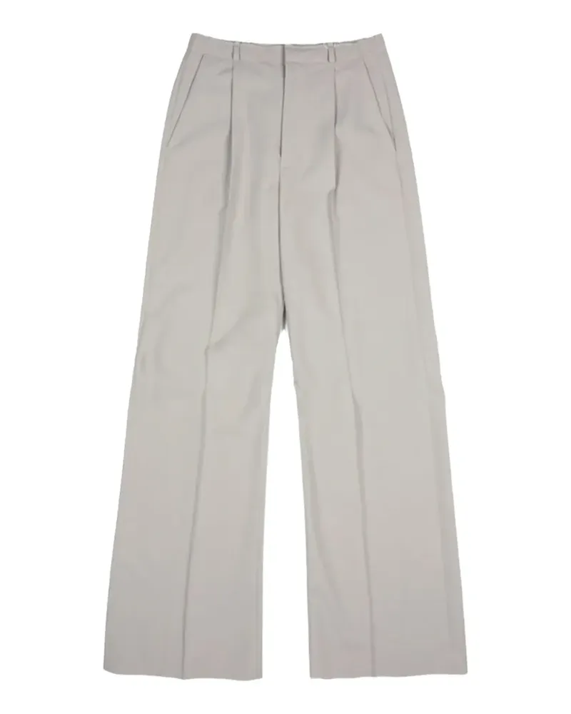 Maison Margiela pleated wide-leg trousers - Nude Nude