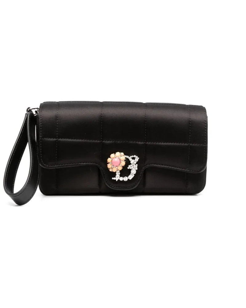 Dsquared2 D2 Statement Clutch - Schwarz Schwarz