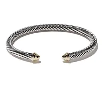 14kt Cable Classics Gelbgold- und Sterlingsilber-Armband