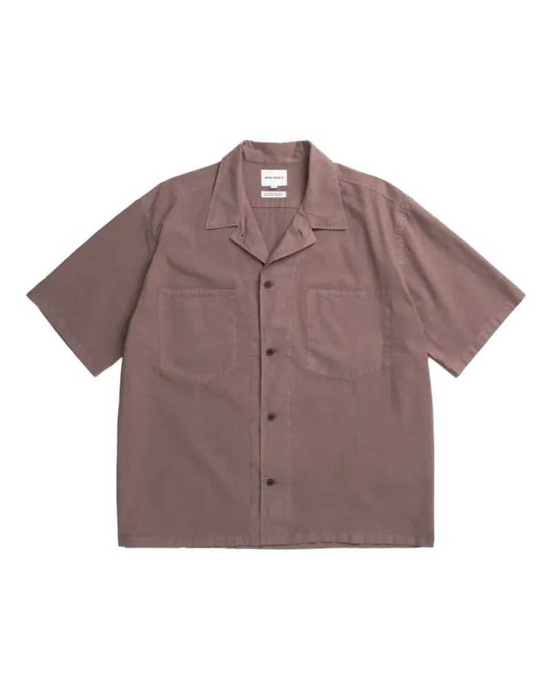 Norse Projects Mols short-sleeved shirt - Rosa Rosa