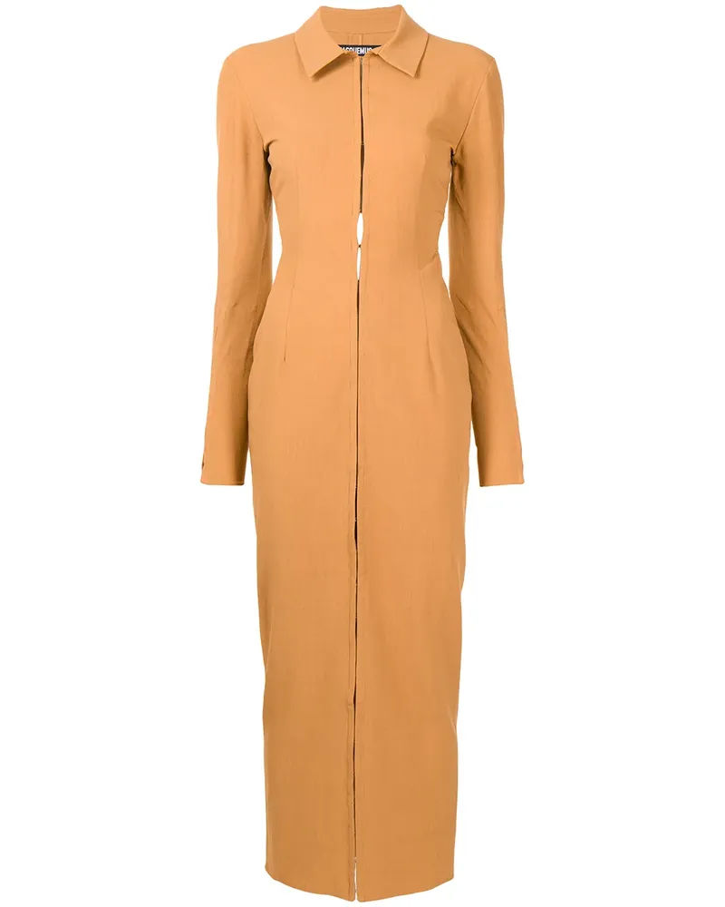 Jacquemus Kleid mit geradem Schnitt - Braun Braun