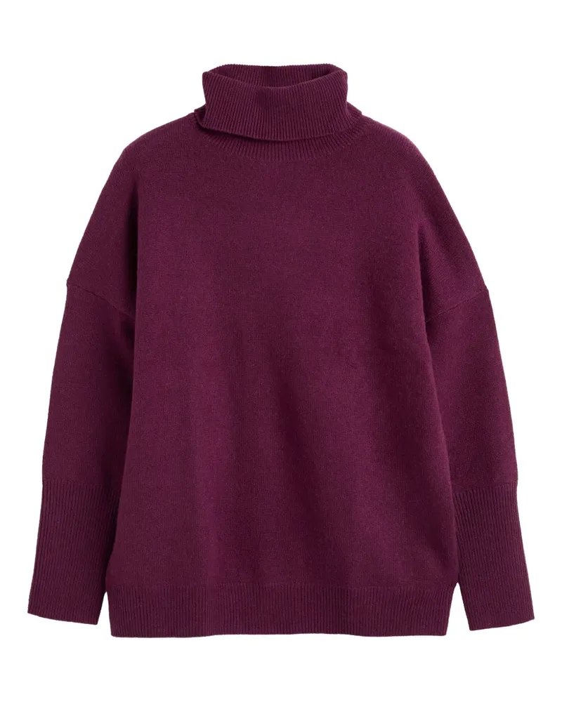 Chinti & Parker Rollkragenpullover aus Kaschmir - Rosa Rosa