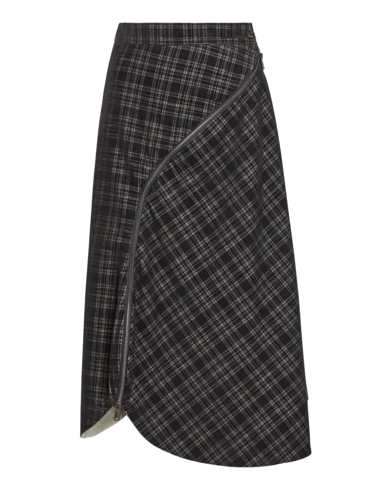 Vivienne Westwood Rock mit Schottenkaro-Print - Grau Grau