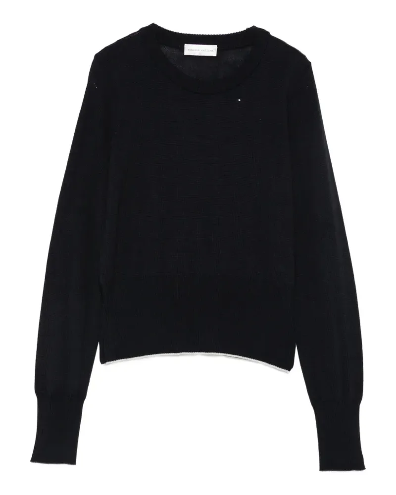 Roberto Collina ribbed-waist sweater - Schwarz Schwarz