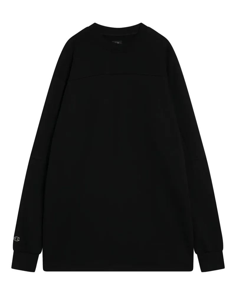 Rick Owens Sweatshirt mit Rundhalsausschnitt - Schwarz Schwarz