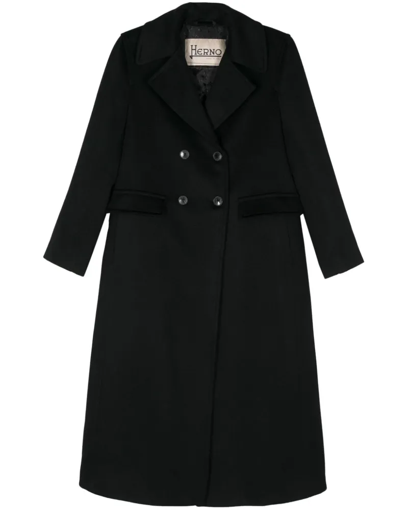 Herno Klassische Cabanjacke - Schwarz Schwarz