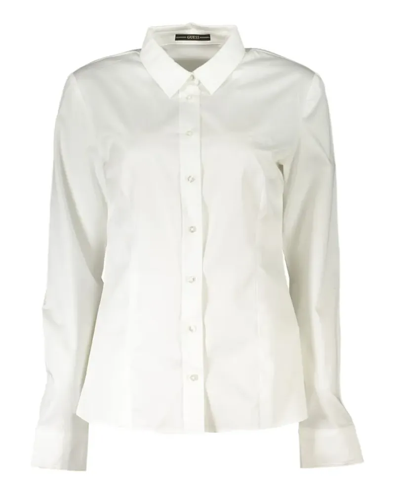 Guess slim-fit long-sleeve shirt - Weiß Weiß