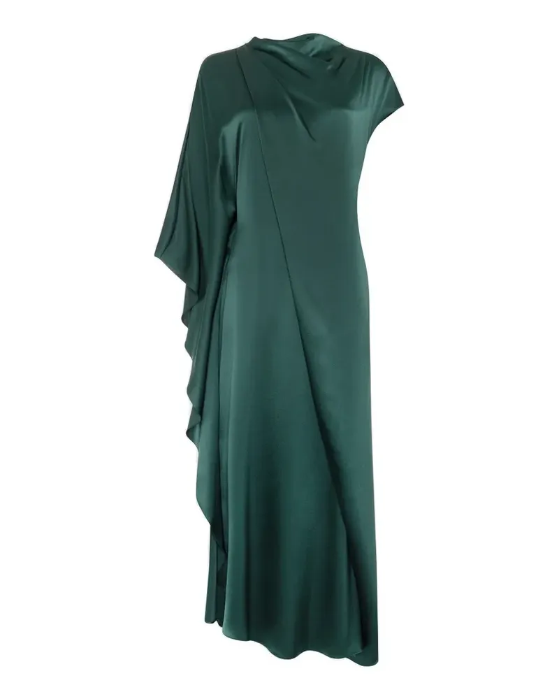 Roksanda Ilincic Hiba draped asymmetric dress - Grün Grün