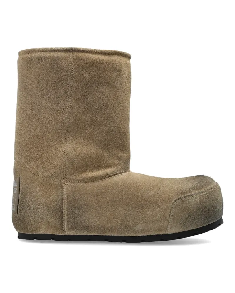 Balenciaga Dumbo Stiefel im Distressed-Look - Nude Nude