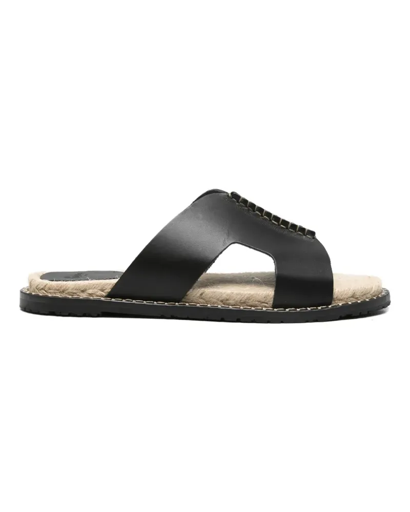 Castañer Piti leather sandals - Schwarz Schwarz