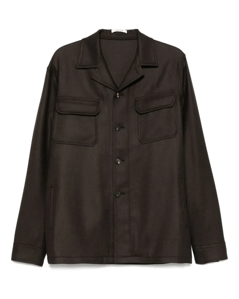 Tagliatore Jacke aus Wolle - Braun Braun