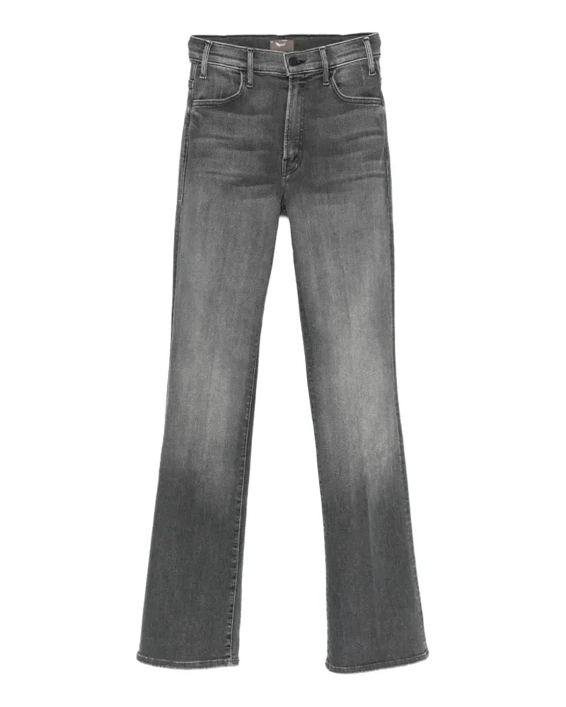 Mother The Lil' Hustler Heel Jeans - Schwarz Schwarz