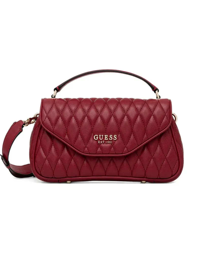 Guess Valla quilted tote bag - Rot Rot