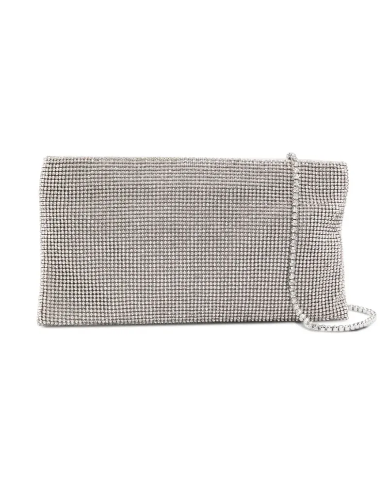Benedetta Bruzziches La Petite crystal-embellished clutch bag - Silber Silber