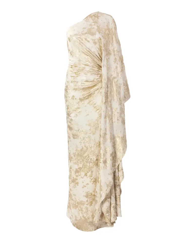Silvia Tcherassi Afrodita one-shoulder maxi dress - Nude Nude