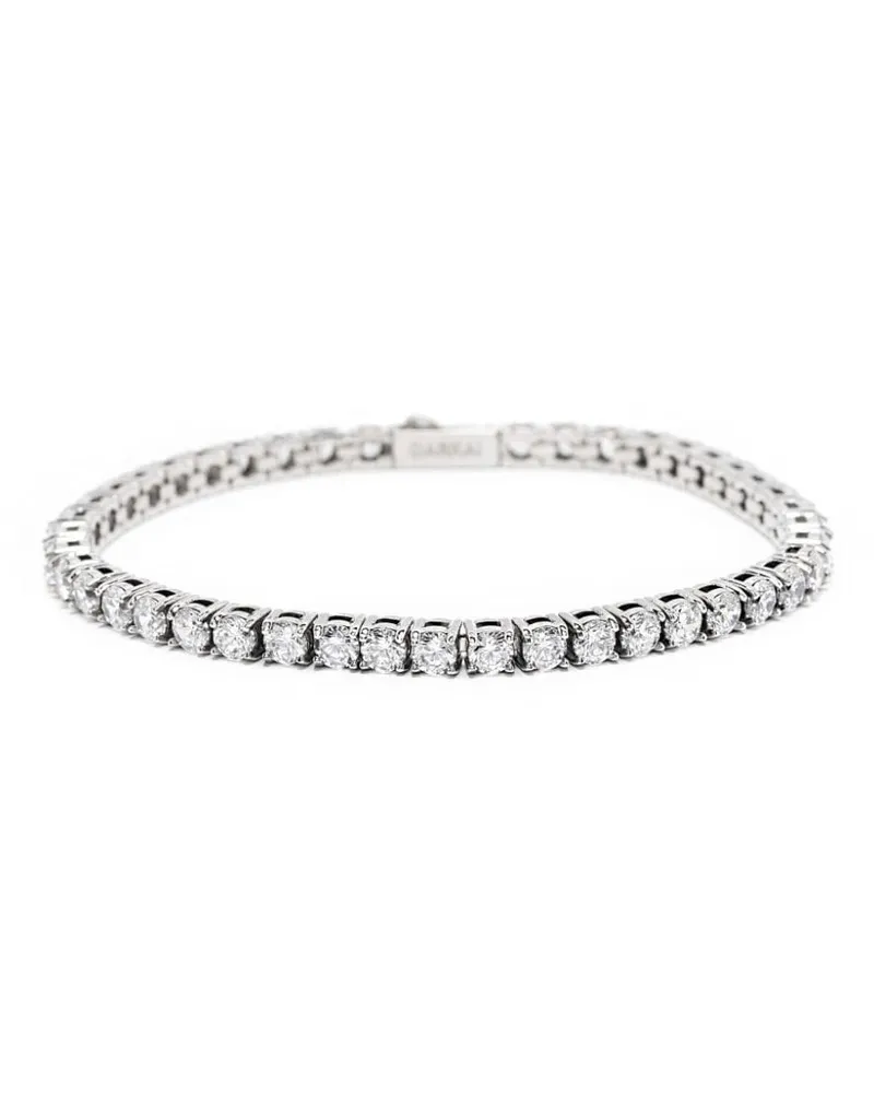 DARKAI Tennis-Armband mit Diamanten - Silber Silber
