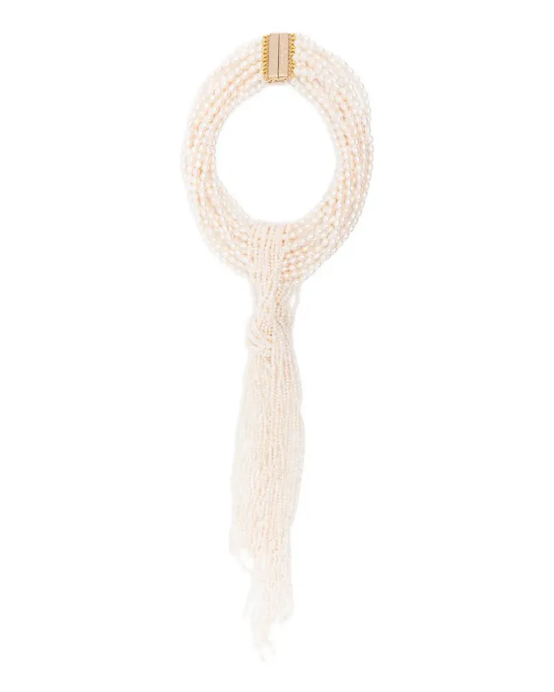 Rosantica Mehrsträngige Perlenhalskette - Weiß Weiß