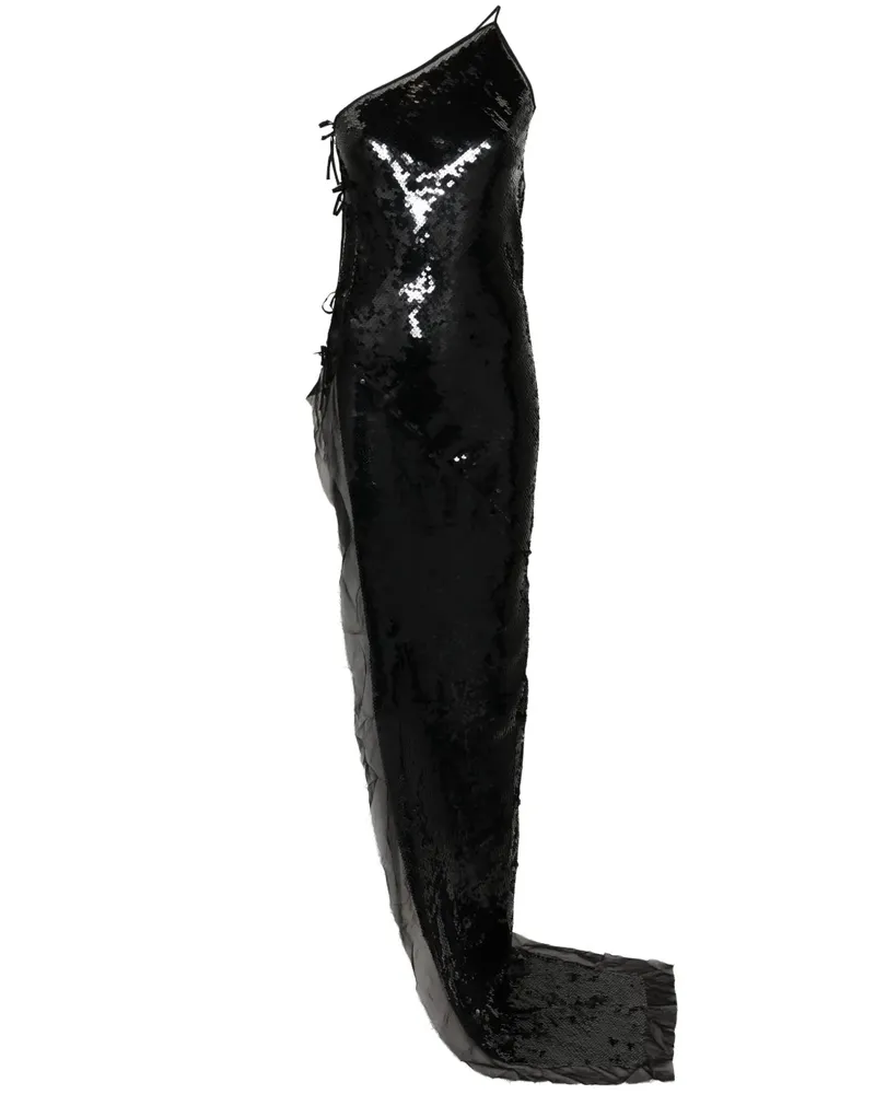 Rick Owens Taco Abendkleid - Schwarz Schwarz