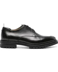 Thom Browne Derby-Schuhe mit mandelförmiger Kappe Schwarz