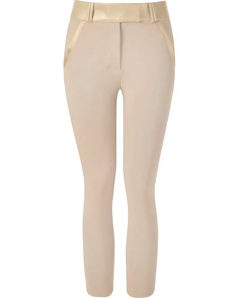 Gloria Coelho cropped trousers - Nude Nude