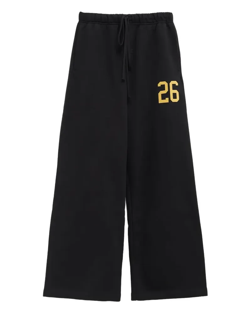 Fear of God Jogginghose mit Lounge-Nummern-Print - Schwarz Schwarz