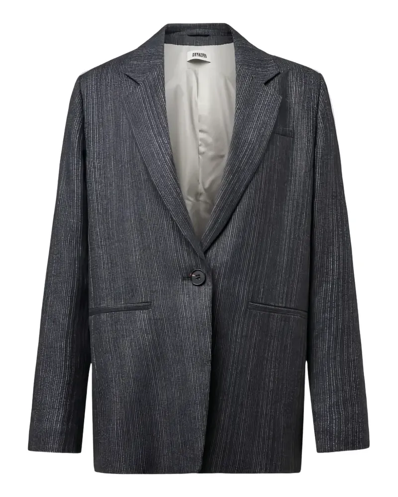 Drykorn Mowtie pinstriped blazer - Grau Grau