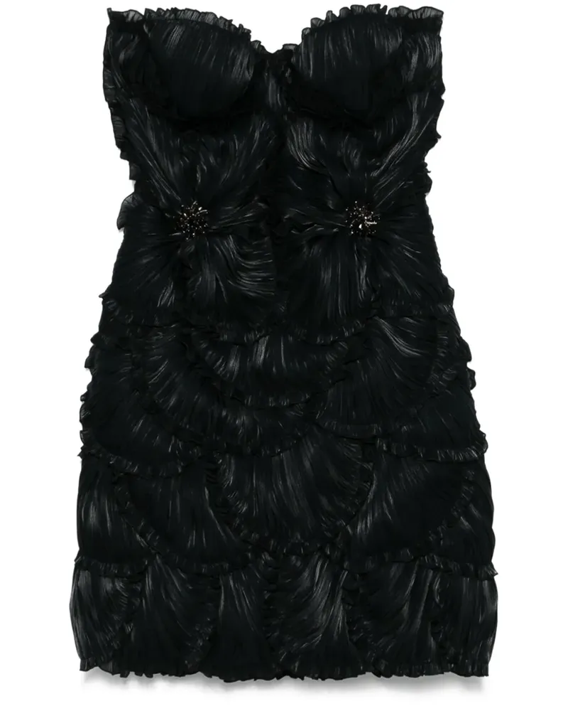 COSTARELLOS Marica Minikleid - Schwarz Schwarz