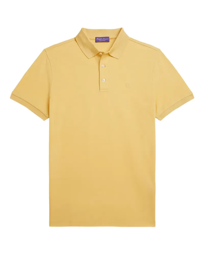 Ralph Lauren Poloshirt mit Logo-Stickerei - Gelb Gelb