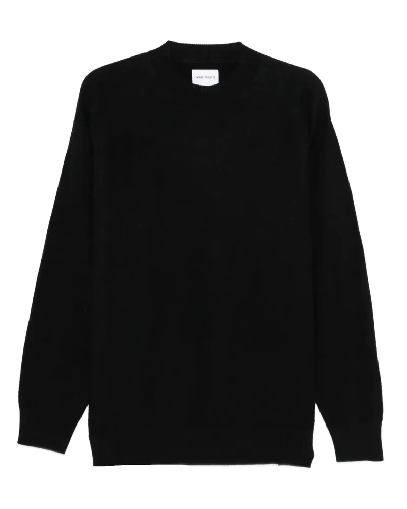 Norse Projects Pullover mit gerippten Details - Blau Blau