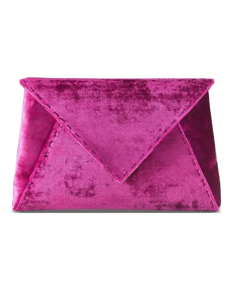 Tyler Ellis large Lee 'Pouchet' clutch bag - Rosa Rosa