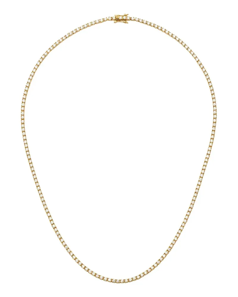 Missoma gold tennis necklace Gold