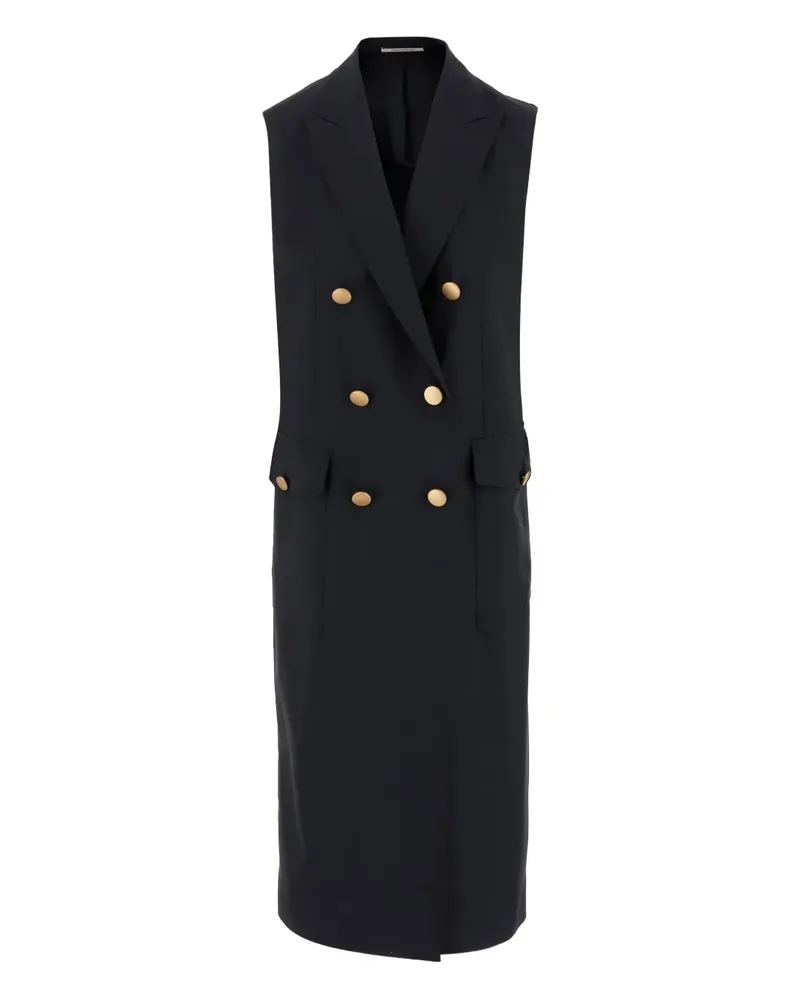 Tagliatore Klassische Cabanjacke - Schwarz Schwarz