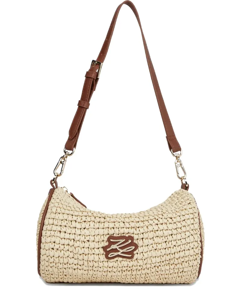 Karl Lagerfeld K/Autograph Schultertasche - Nude Nude