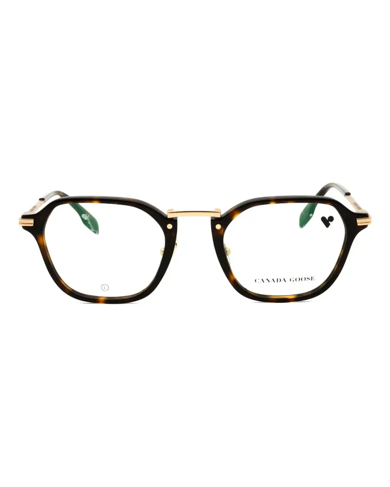 Canada Goose round-frame glasses - Braun Braun