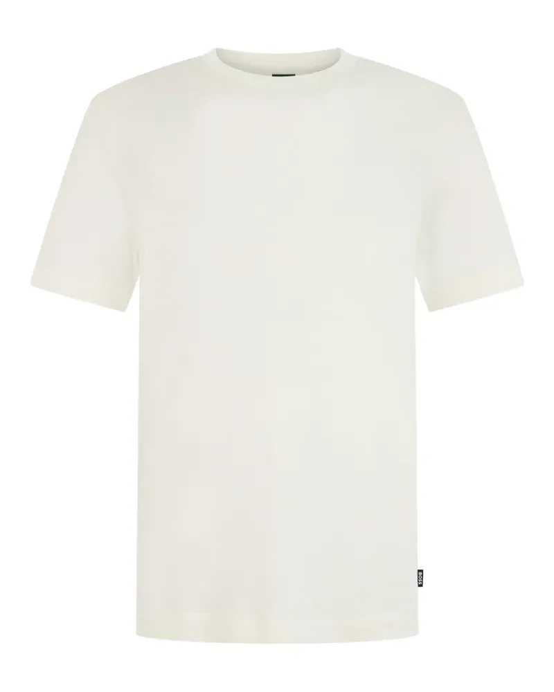 HUGO BOSS basic T-shirt in cotton blend - Nude Nude