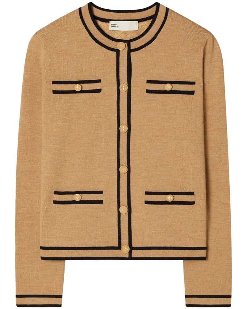 Tory Burch Kendra Cardigan - Braun Braun