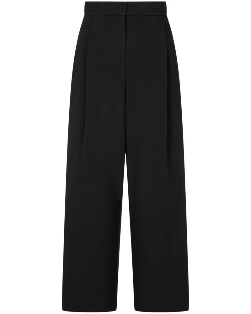 STUDIO TOMBOY Hose mit Bundfalten - Schwarz Schwarz