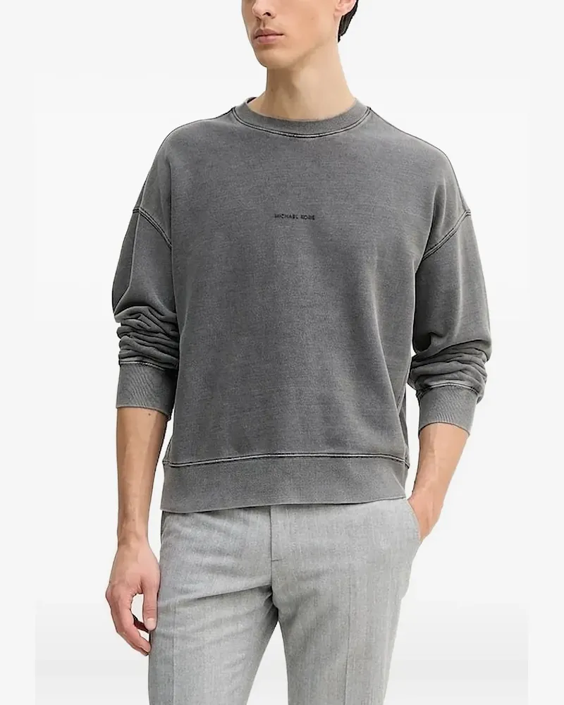 Michael Kors Sweatshirt mit Logo-Detail - Grau Grau