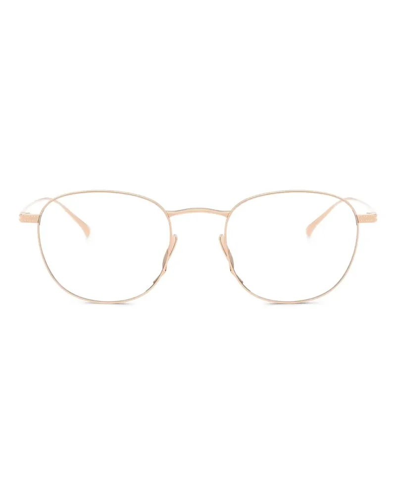 Giorgio Armani Brille mit rundem Gestell - Rosa Rosa