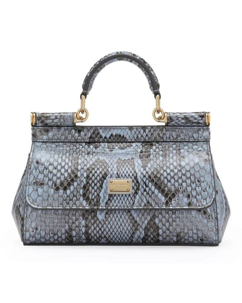 Dolce & Gabbana Kleine Sicily Handtasche - Blau Blau