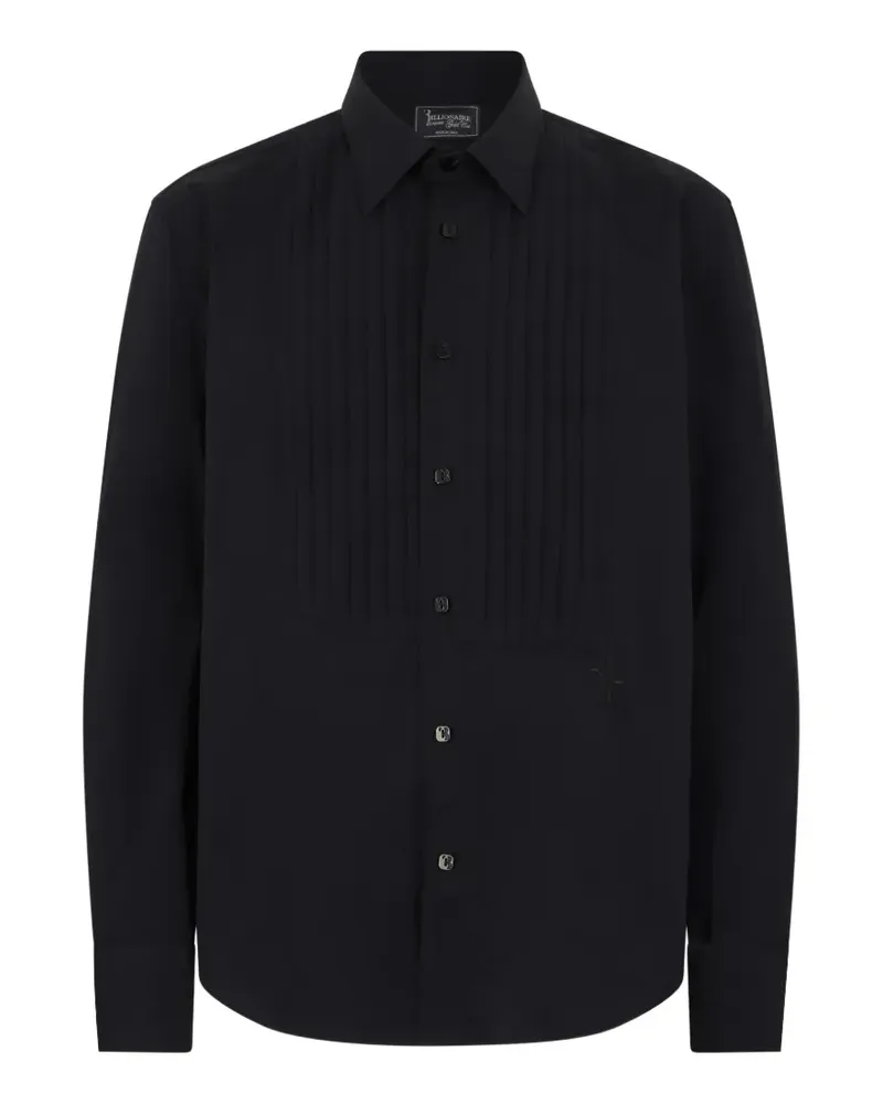 Billionaire pleated shirt - Schwarz Schwarz