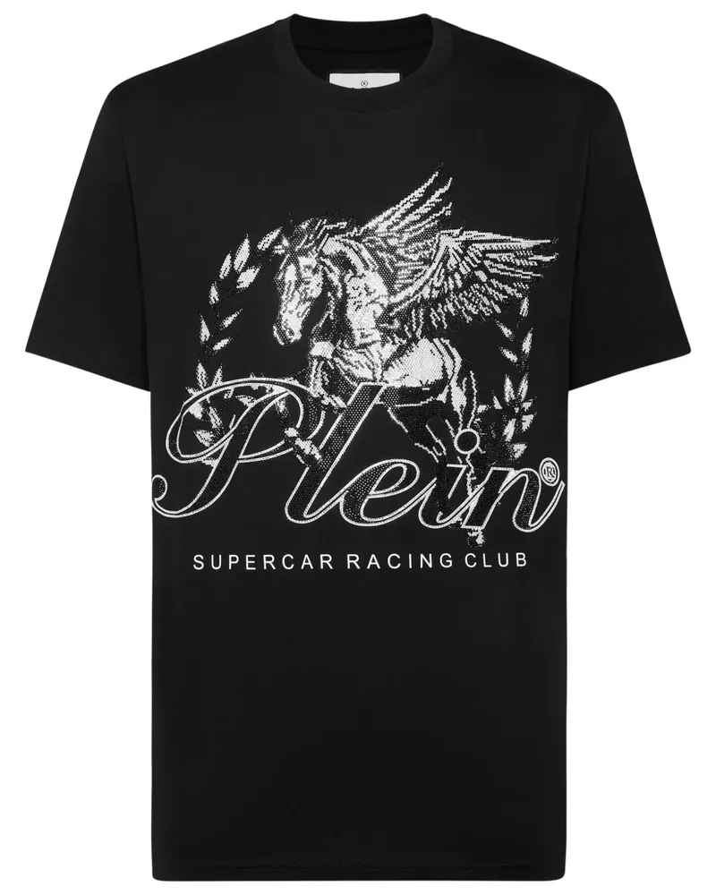 Philipp Plein Racing Club T-Shirt - Schwarz Schwarz