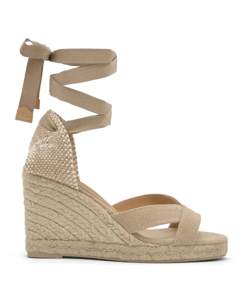 Castañer Bailey Wedge-Sandalen - Nude Nude