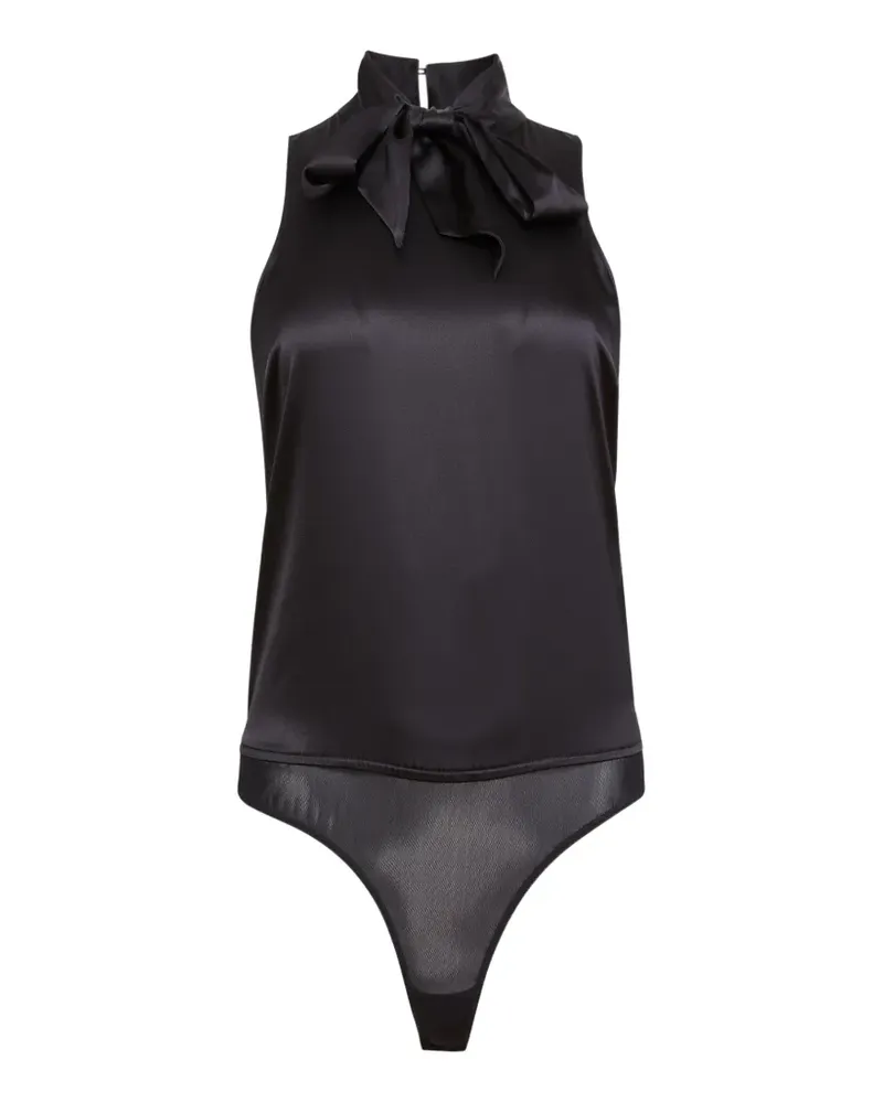 Fleur Du Mal silk blouse - Schwarz Schwarz