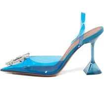 Pumps mit Kristallen - Blau