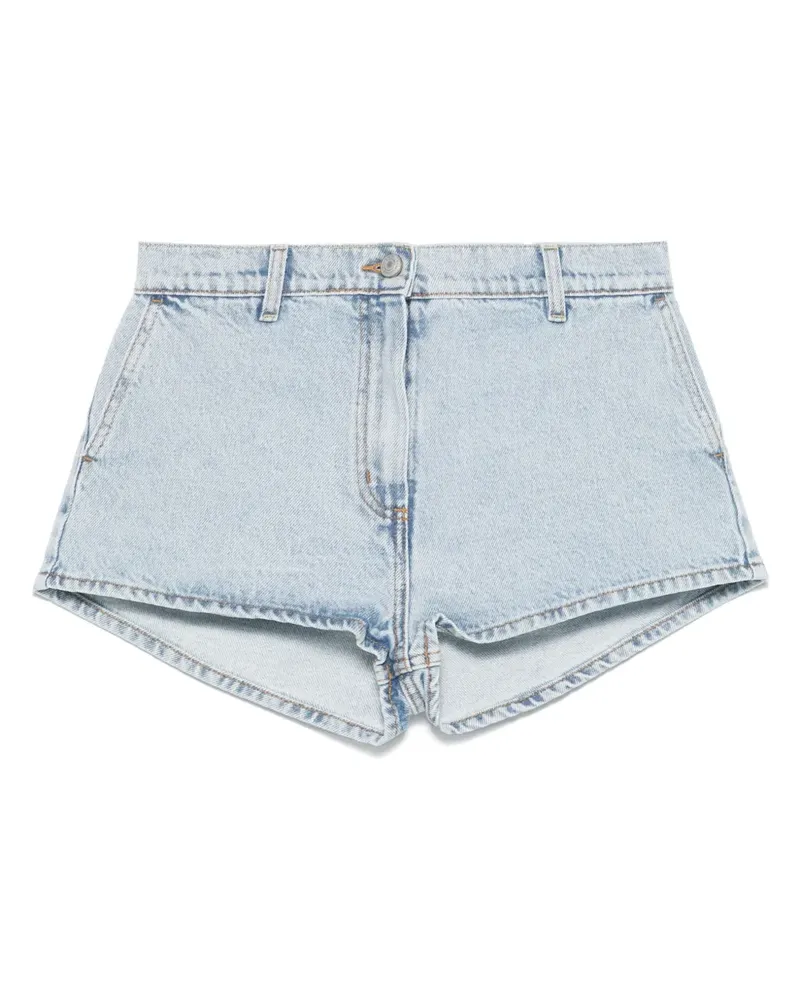 Magda Butrym Klassische Jeans-Shorts - Blau Blau