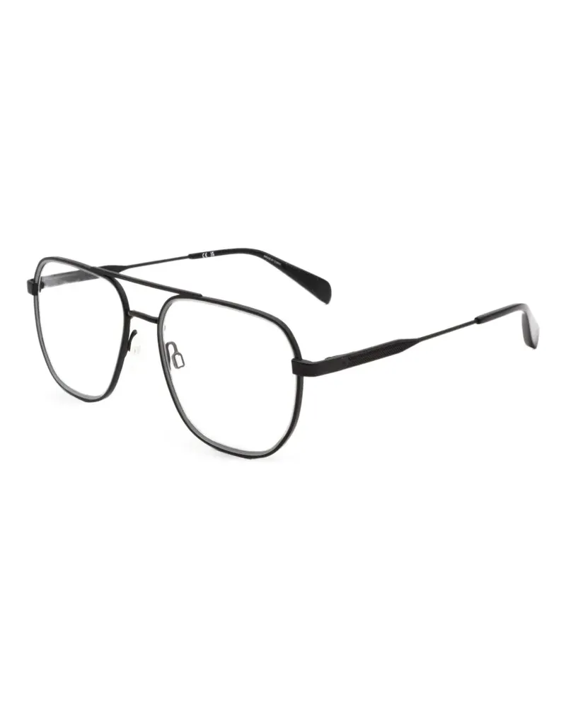 Rag & Bone Brille mit geometrischem Gestell - Schwarz Schwarz